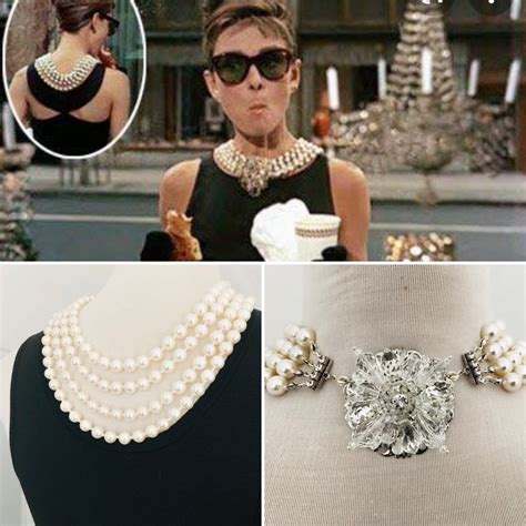 Breakfast at Tiffanys Pearl Necklace 